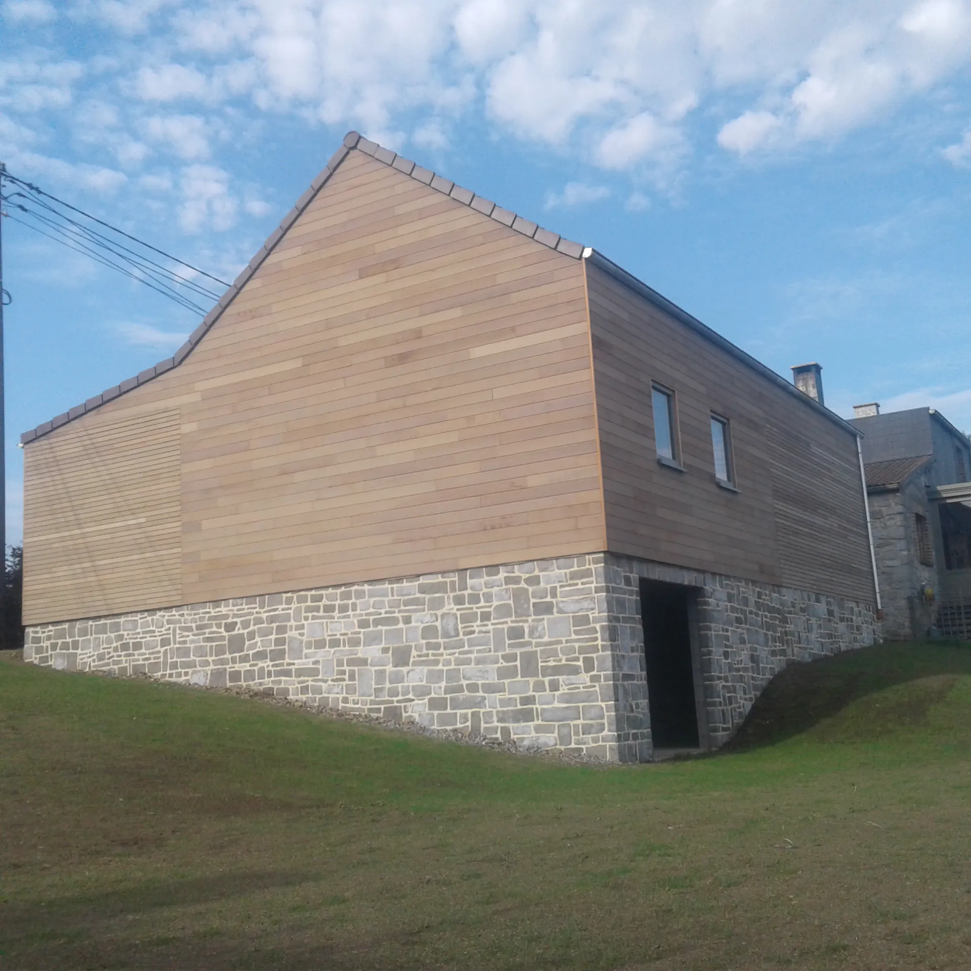 Extension bois habitation