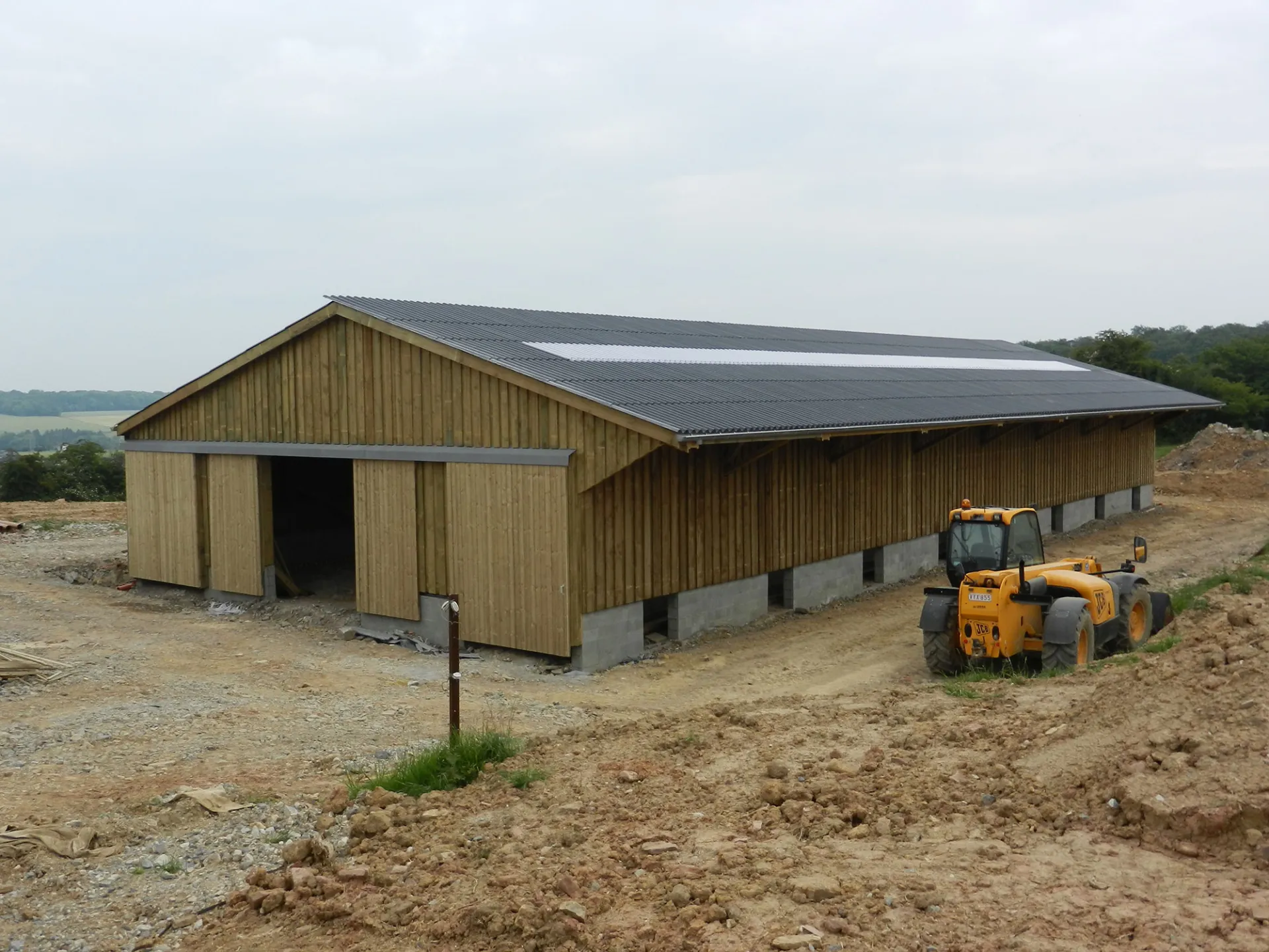 Porcherie bio en bois
